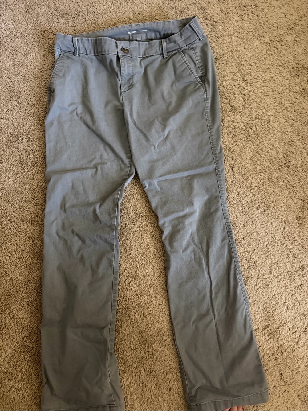 Old Navy Gray Boot-Cut Pants